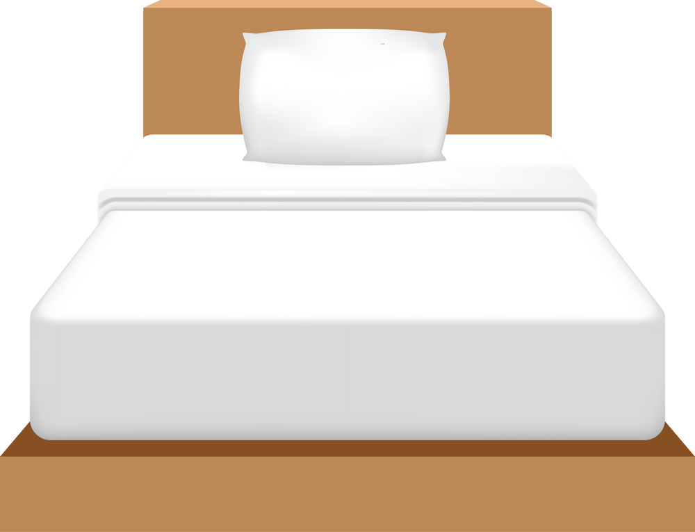 Double Bed Illustration